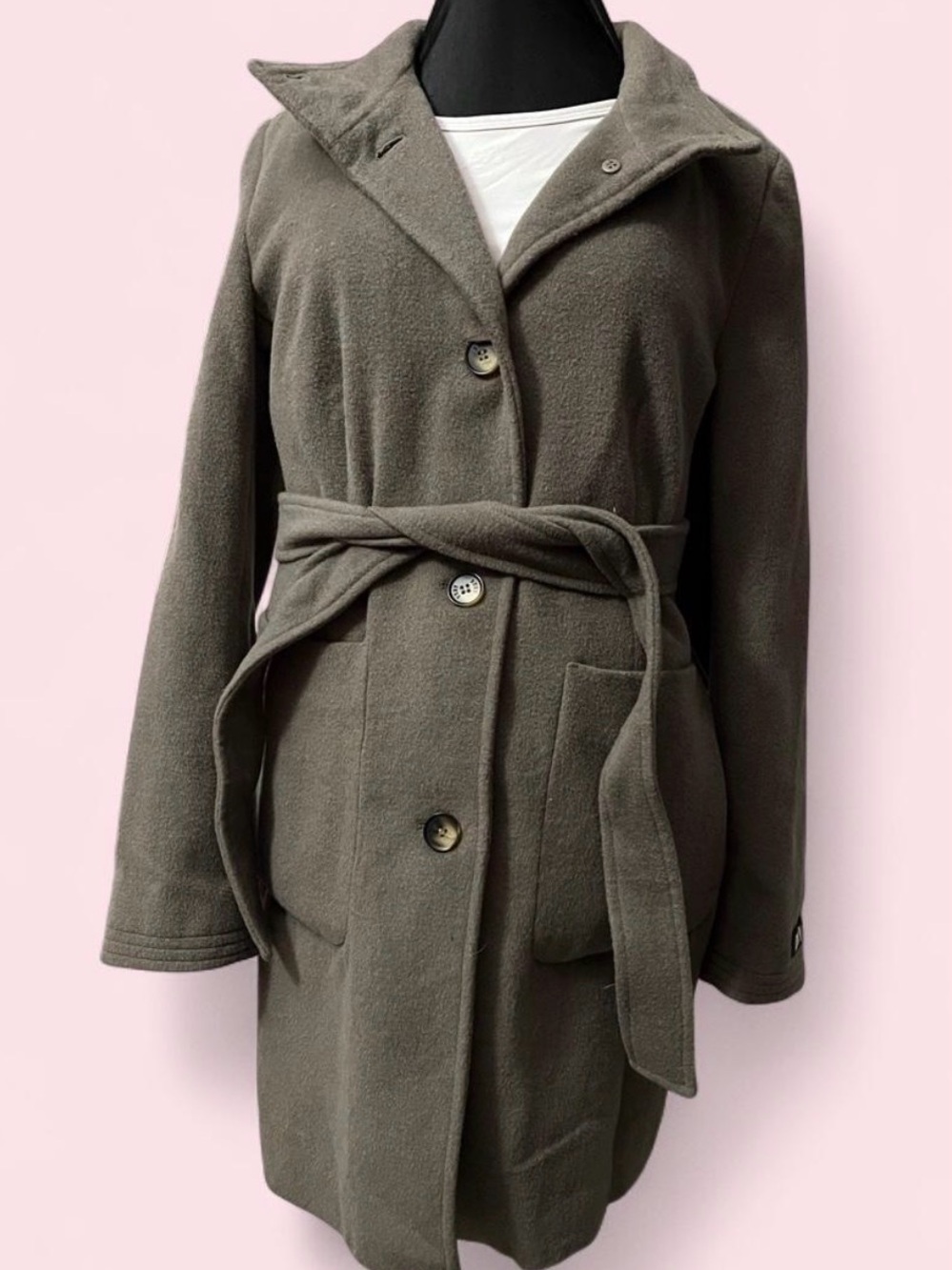 Olive Green XL DKNY Peacoat